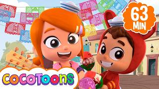 A Bamba e mais música infantil de Lea e Pop em português 🪕 Cocotoons Brasil