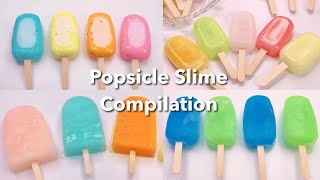 【ASMR】🍨アイスキャンディースライムまとめ🍨【音フェチ】Popsicle Slime Compilation