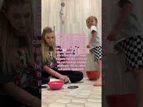 Not all battles are worth it in motherhood. #momlife #toddler #mom