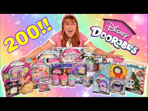 UNBOXING 200 DISNEY DOORABLES!!  (Actually it's 201, but who's counting lol)