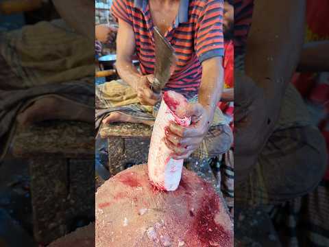 Amazing Rohu Fish Cutting Skills In Bangladesh Fish Market By Expert Cutter #shorts