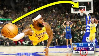 Lebron James 1 in a 1,000,000 Moments (That'll Never Happen Again)