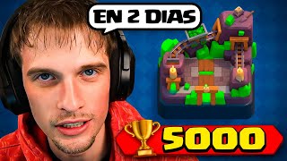 LLEGO a 5000 COPAS🏆 en 2 DIAS CLASH ROYALE - zEkO
