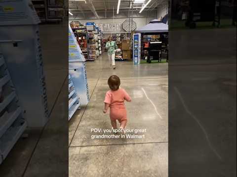 He found his great-grandmother while shopping ☺️