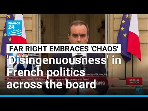 YouTube video thumbnail: 'French Politics has Always Been Baroque, but now it's Playing out on the Public Stage'