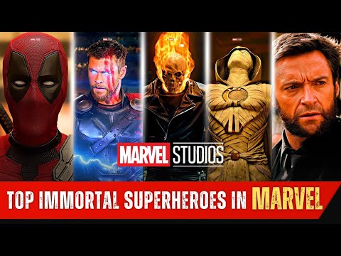 Top Immortal Superheroes in Marvel | Syzo90s