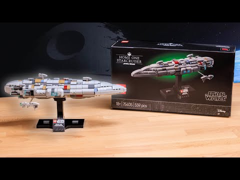 LEGO Star Wars Home One Starcruiser REVIEW | Set 75405