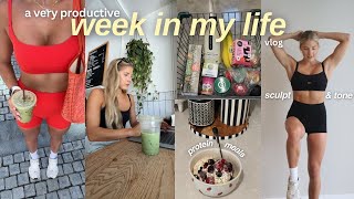 WEEK IN MY LIFE! (how i train + fitness mindset, program launch!!!, locking IN🔒)
