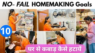 10 SMART IDEAS for always MESSY HOME | KITCHEN Declutterring TIPS | अब कम मेहनत और काम होगा ज़्यादा
