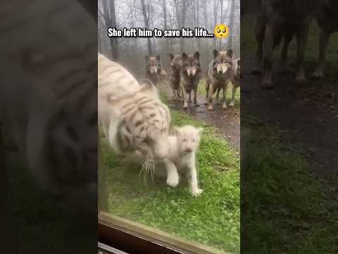 A WOUNDED TIGER LEFT HER CUB AT MY DOOR… THEN DISAPPEARED