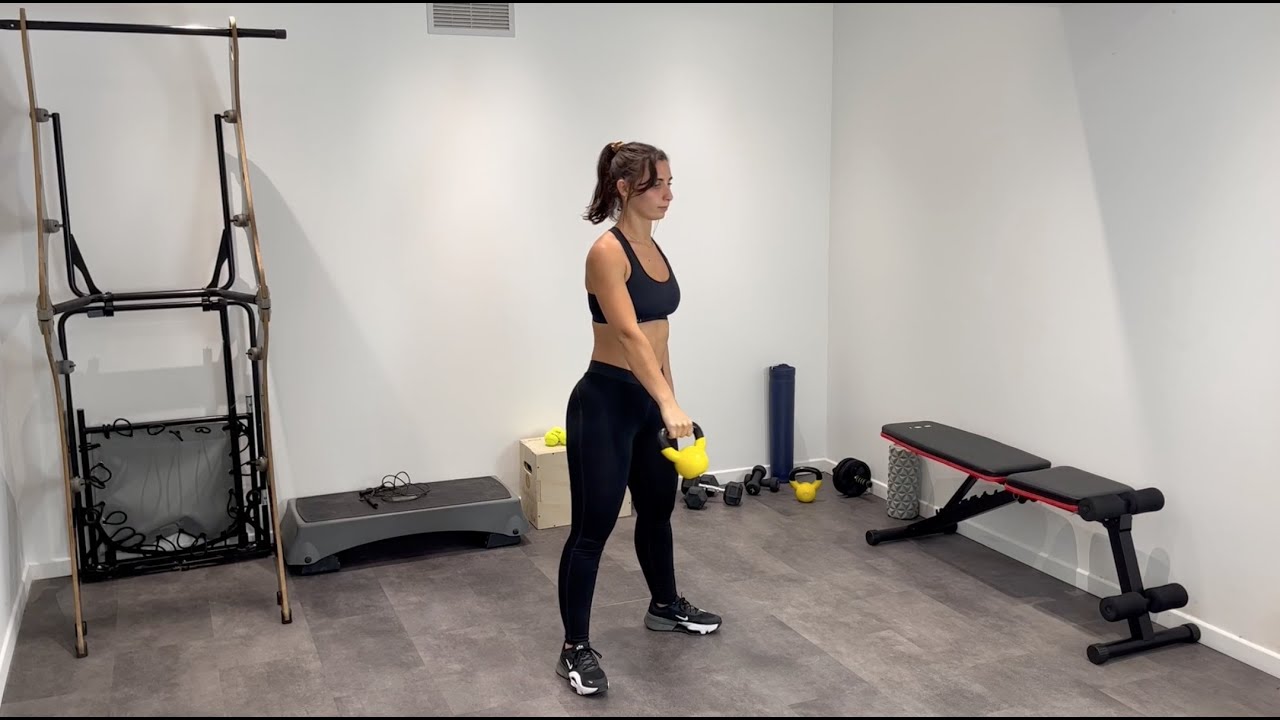 Kettlebell Single Arm American Swing