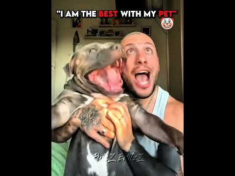I am the best with my pet🤡💀 #animals