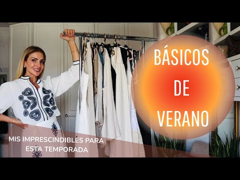 Armario CÁPSULA DE BÁSICOS VERANO para vestirte bien y sin complicaciones (asesora de imagen)