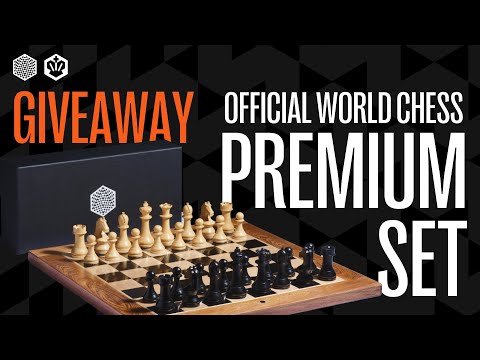 2024 World Chess Championship Giveaway!