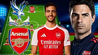 Merino back: Arsenal's starting line-up vs Crystal Palace.