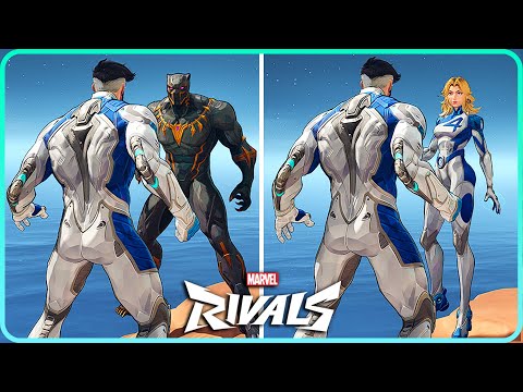 All Mister Fantastic Unique Interactions & Hero Specific Eliminations Marvel Rivals