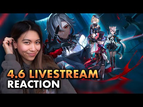 Father *tucks hair behind ear* | 4.6 GENSHIN IMPACT LIVESTREAM REACTION