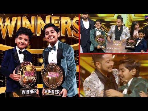 Super Star Singee 3 Double Winner Is Avirbhav And Atharv Bakshi | Winning Moment