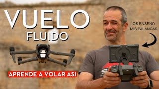 VUELA tu DRON de forma DIFERENTE - DJI AIR 3S | Tutorial VUELO FLUIDO
