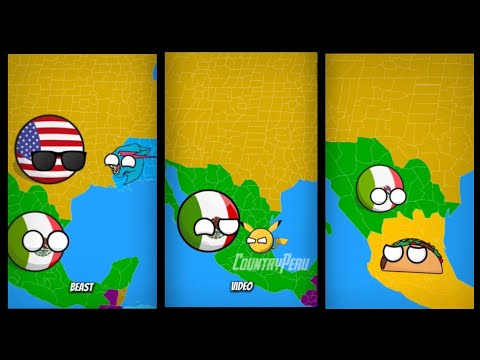 Top mis 10 vídeos más populares de CountryBalls Recopilación #countryballs #humor  #xd