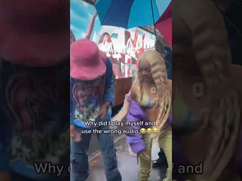 I met GloRilla and she wanted to do a video and this happened…￼