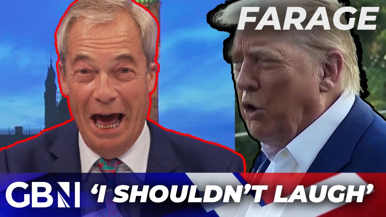 Nigel Farage in HYSTERICS over Donald Trump’s FURIOUS Middle East rant: ‘Hard not to laugh’