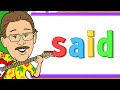 Exploring the Sight Word 'Said'