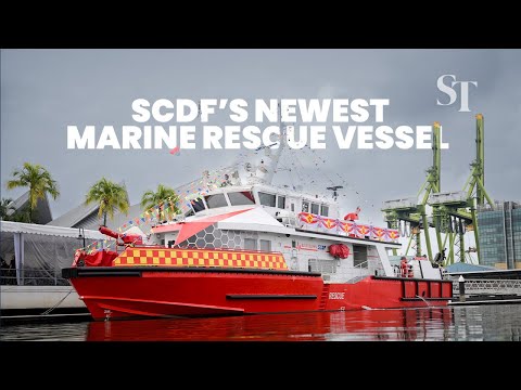 Meet the SCDF’s second-generation marine rescue vessel, Blue Dolphin