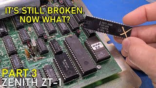 I think I got to the bottom of what's wrong! Again. (Zenith ZT-1)