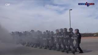 Agentes Federales Vigila Puentes Ante Posible Llegada de Caravanas a Texas