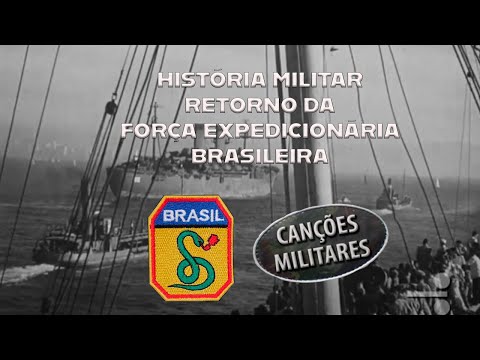 O retorno da FEB - História Militar - Imagens originais