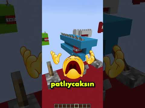 Minecraft'ta TNT Ruleti Oynuyoruz! Part 2 #minecraft #minecrafttürkçe  #minecraftshorts