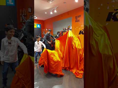 My new ktm 390 adventure delivery at itโs best | #duke390_naked #shortsfeed #bikedelivery