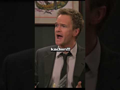 KRAVAT MESELESİ ÇÖZÜLDÜ#howimetyourmother #barneystinson
