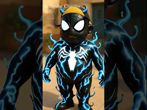 El Chavo se transformรณ en el espectacular Hombre Araรฑa โค๐ฑ๐