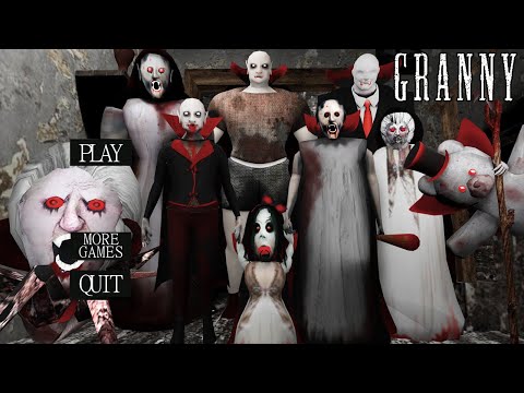All Vampires Bosses Mode! Granny Old House Animation Full Gameplay