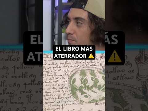 El libro más aterrador del mundo, porque nadie sabe cómo se descifra esto. #terror #halloween