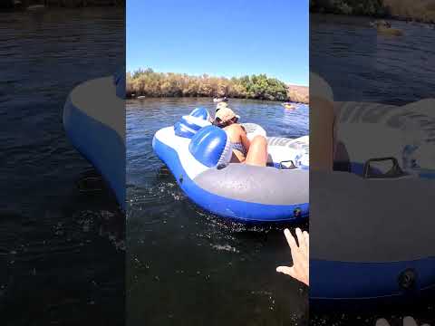 Helping hand Wednesday #saltriversquirters #tubing #beerlife #summer #saltriver #goodtimes