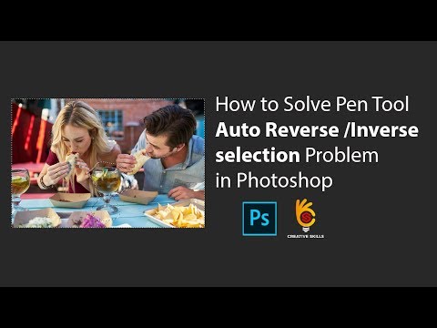 How to Solve Auto Pen Tool Inverse Selection Problem...