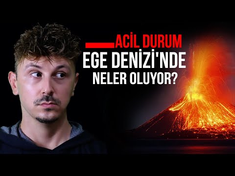 🚨 DURUM CİDDİ! EGE DENİZİNDEKİ YANARDAĞ PATLARSA NE OLUR? SANTORİNİ