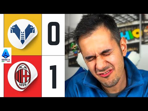 GRASSO CHE COLA 🔥 VERONA-MILAN 0-1