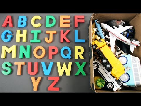 Learn Uppercase ABC Alphabets with Toys for Kids