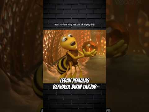 Lebah pemalas yang berhasil bikin takjub🐝🥹 #shortviral