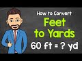 Converting Feet to Yards