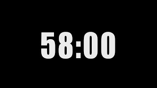 58 Minute Countdown Timer