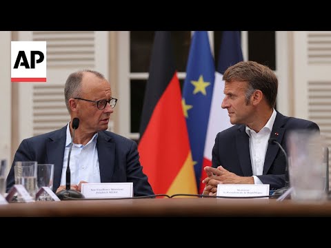 YouTube video thumbnail: Merz Says it's 'Clear' That a Putin and Zelenskyy Meeting Will not Happen
