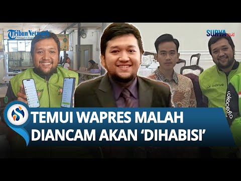 SOSOK OJOL Temui Gibran di Istana, Kini Ngaku TAK TENANG & Diancam akan 'Dihabisi'