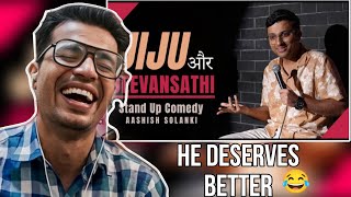 Aashish Solanki | Jiju Aur Jeevansathi Reaction | Stand Up Comedy Reaction | Maddy Reacts 
