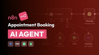 Build Your First AI Agent with WhatsApp & n8n | Doctor Appointment Booking using n8n AI Agent