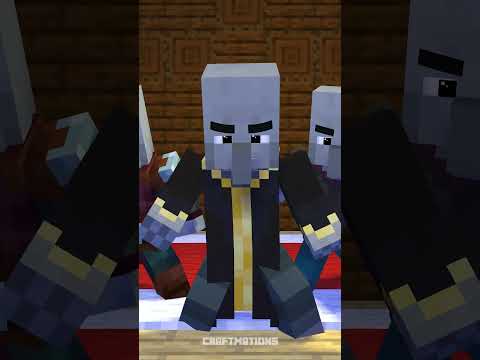 Queen of Pillagers - Minecraft Animation #shorts